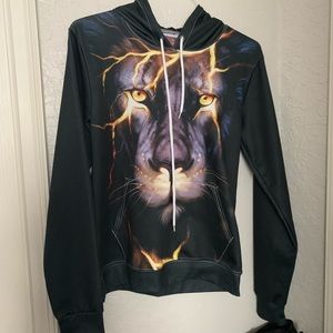 NWT Black Lion Hoodie